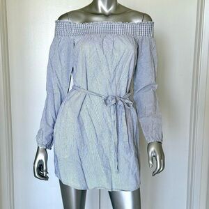 EXPRESS Stripped Cotton Dress, Size S